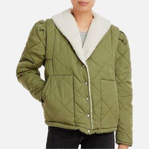 NWT Blank NYC Quilted Button Up Jacket